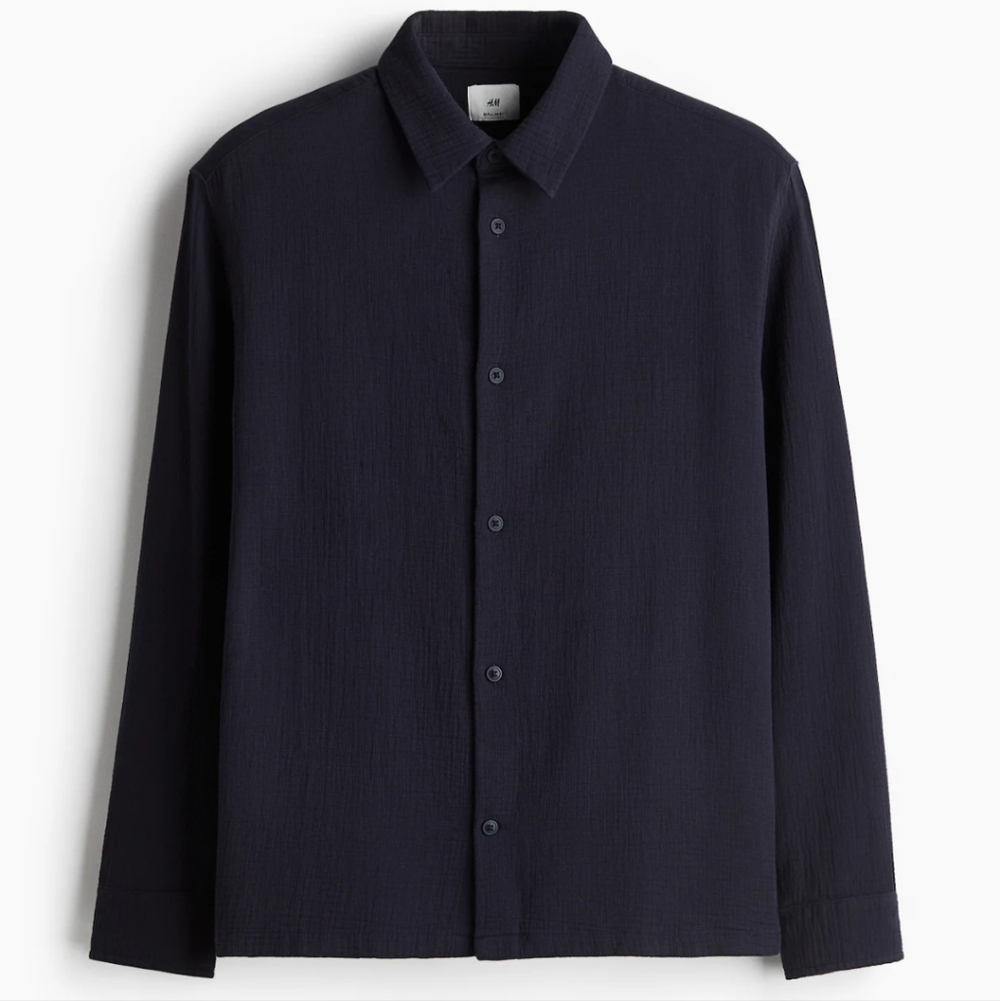 H&M Long Sleeve Casual Button-Down